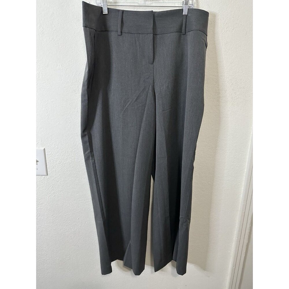 Lane Bryant The Allie Stretch Skinny Crop Pants Gray Size 16